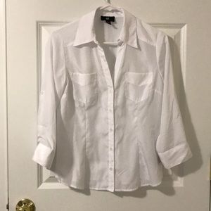 IZ Byer- white blouse